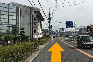 山県市方面から道順1