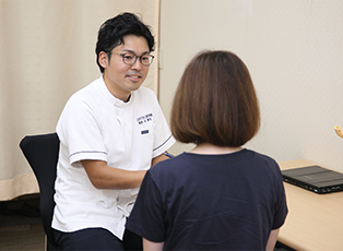 問診表の記入&カウンセリング